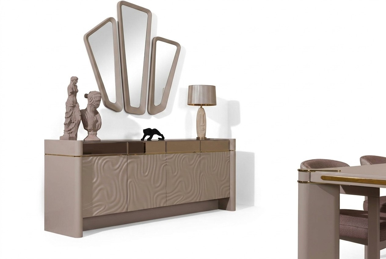 Sideboard sideboard luxury set chest of drawers wood chests of drawers modern 225cm