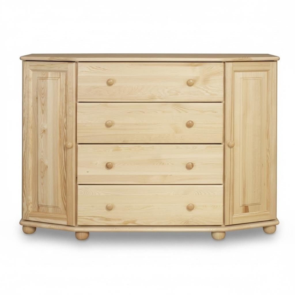 Sideboard Massive Chest of Drawers Furniture Dressers Solid Wood Cabinets New Sideboard