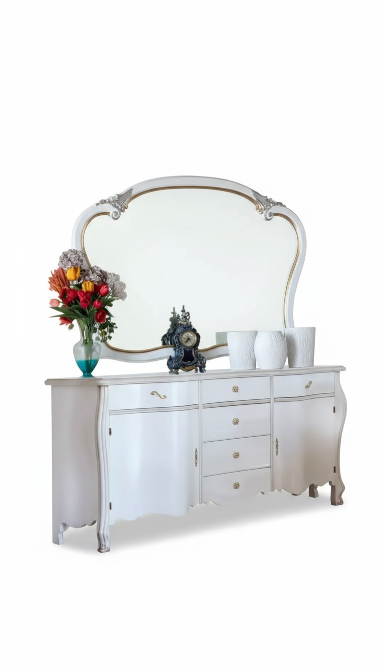 Sideboard Mirror Sideboard Wood Design Furniture Style Dresser