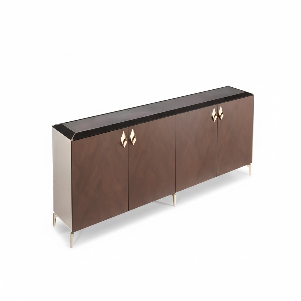 Sideboard Modern cabinet Sideboard Office furniture Wood Metal Furniture Luxury