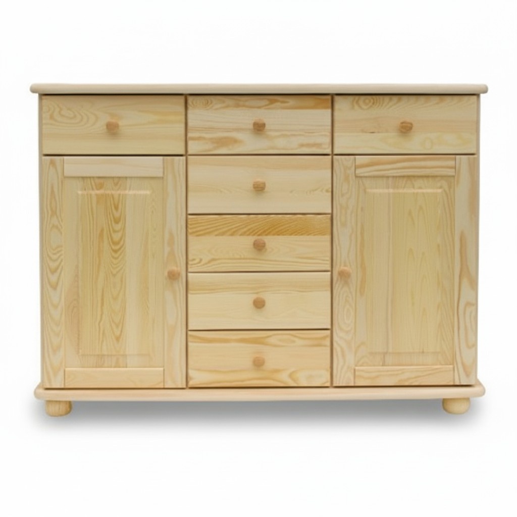 Massive sideboard furniture new lowboard cabinet dresser solid wood