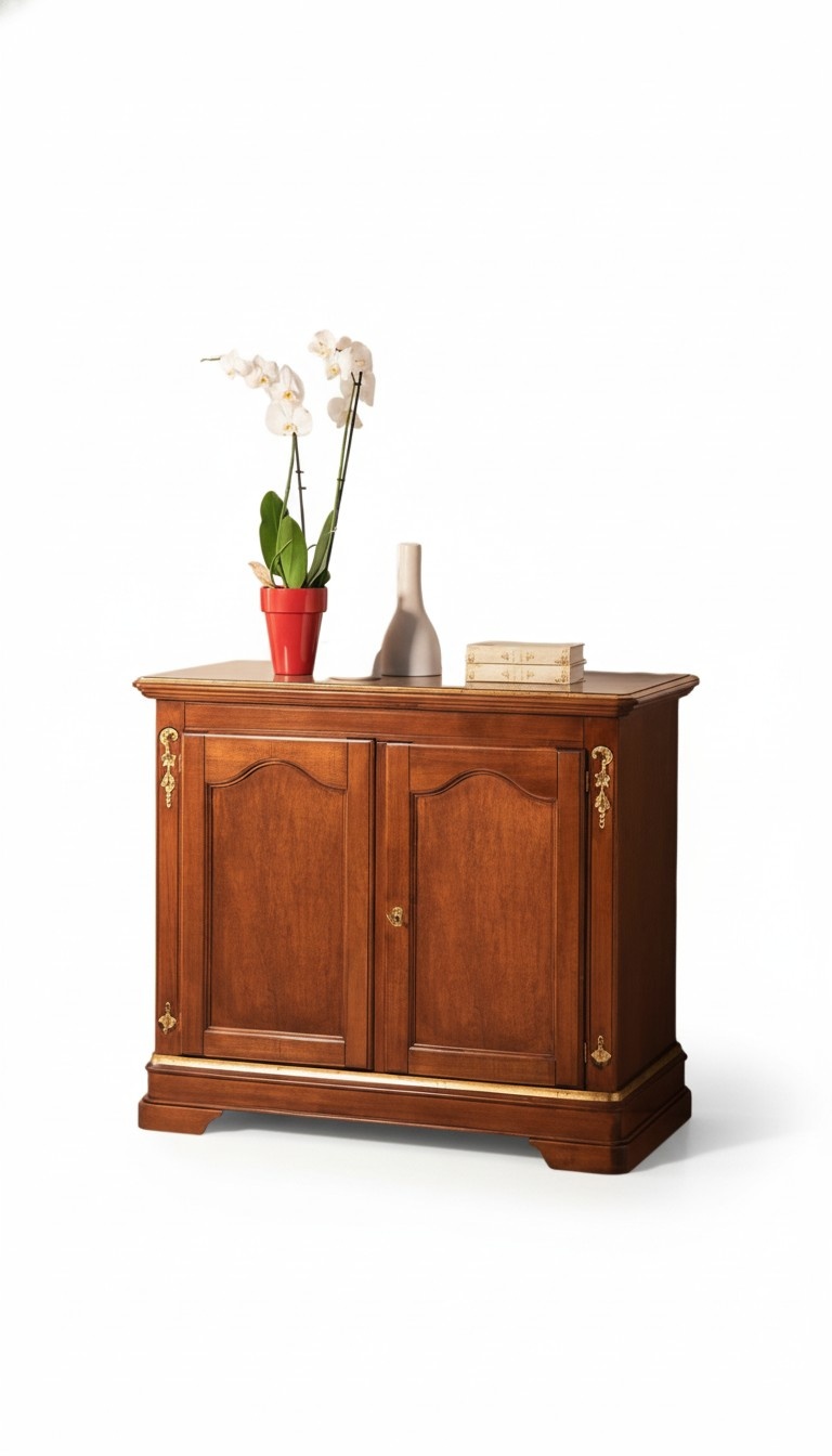 Sideboard Office Living Room Exclusive Art Deco Wood Soft Door JV Furniture