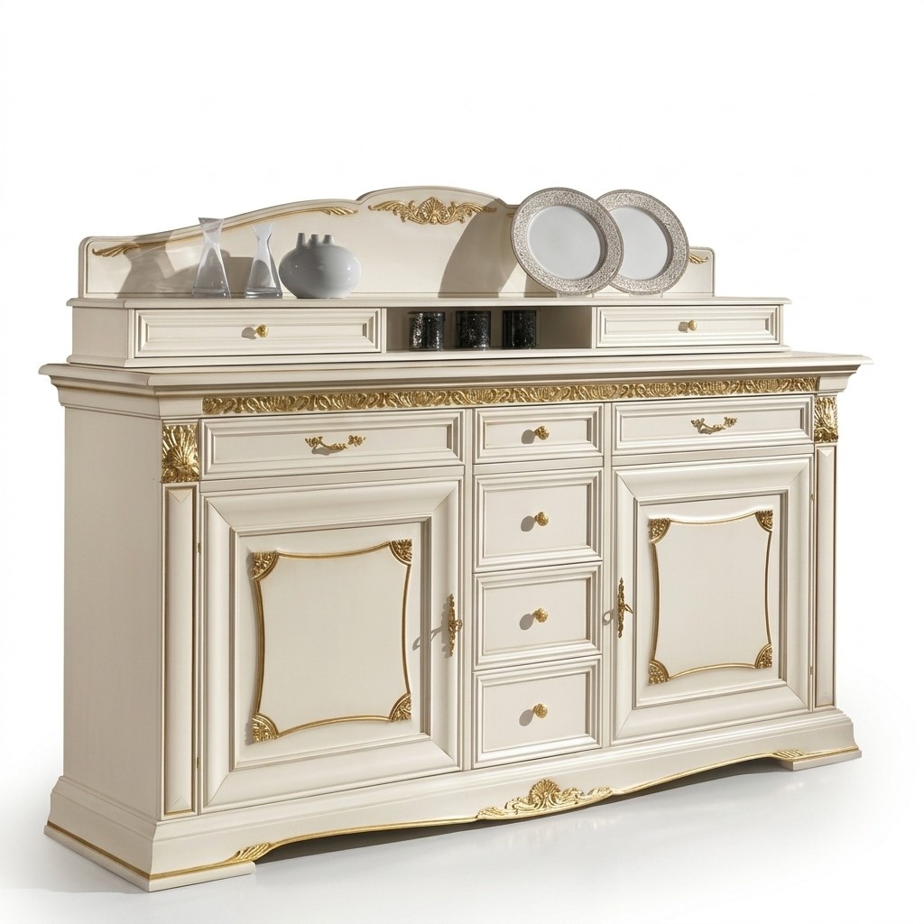 Sideboard Wall Cabinet Noble Real Wood Buffet Cupboard New Dining Room Cupboards Baroque New