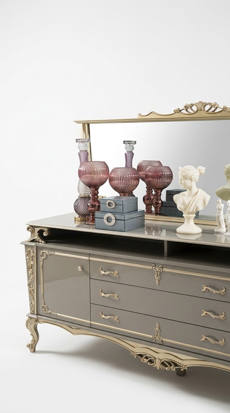 Sideboard with Mirror Living Room Design New Furniture Console Sideboard