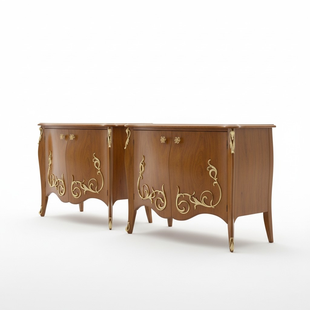 Sideboard Wooden Cabinet Chest of Drawers Cabinets Furniture Italian Furniture