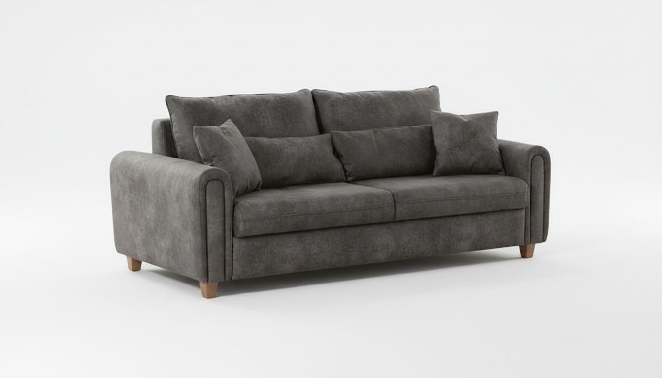 Sofa bed couch bed function sofa sleeping function 3-seater upholstered folding sofa