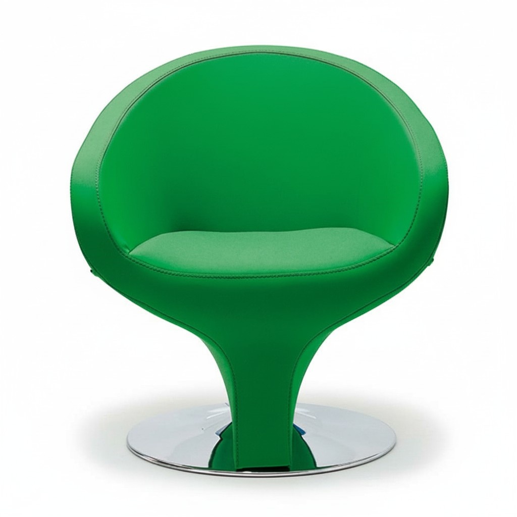 Sofa 1 Seater Sofas Leather Three-Seater Seat Upholstery Design Green Modern