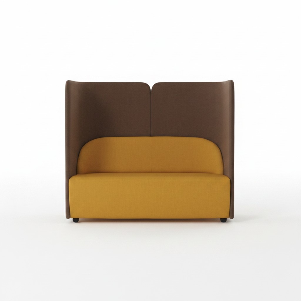 Sofa 2-Seater Luxury Design Furniture Modern Style Office Furniture Design Leather
