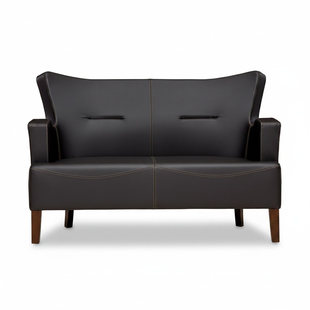 Sofa 2-Seater Relax Leather Lounge Wood Upholstered Couch Luxury Sofa Furniture