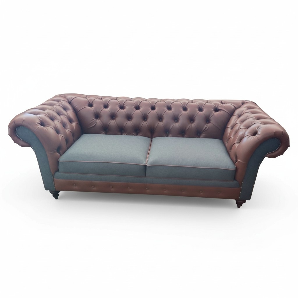 Sofa 3 Seater Couch design Chesterfield Couches Three Seater Sofas
