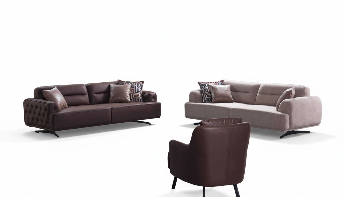 Sofa 3-seater couch seating group armchair living room suite 3-piece set sofa set