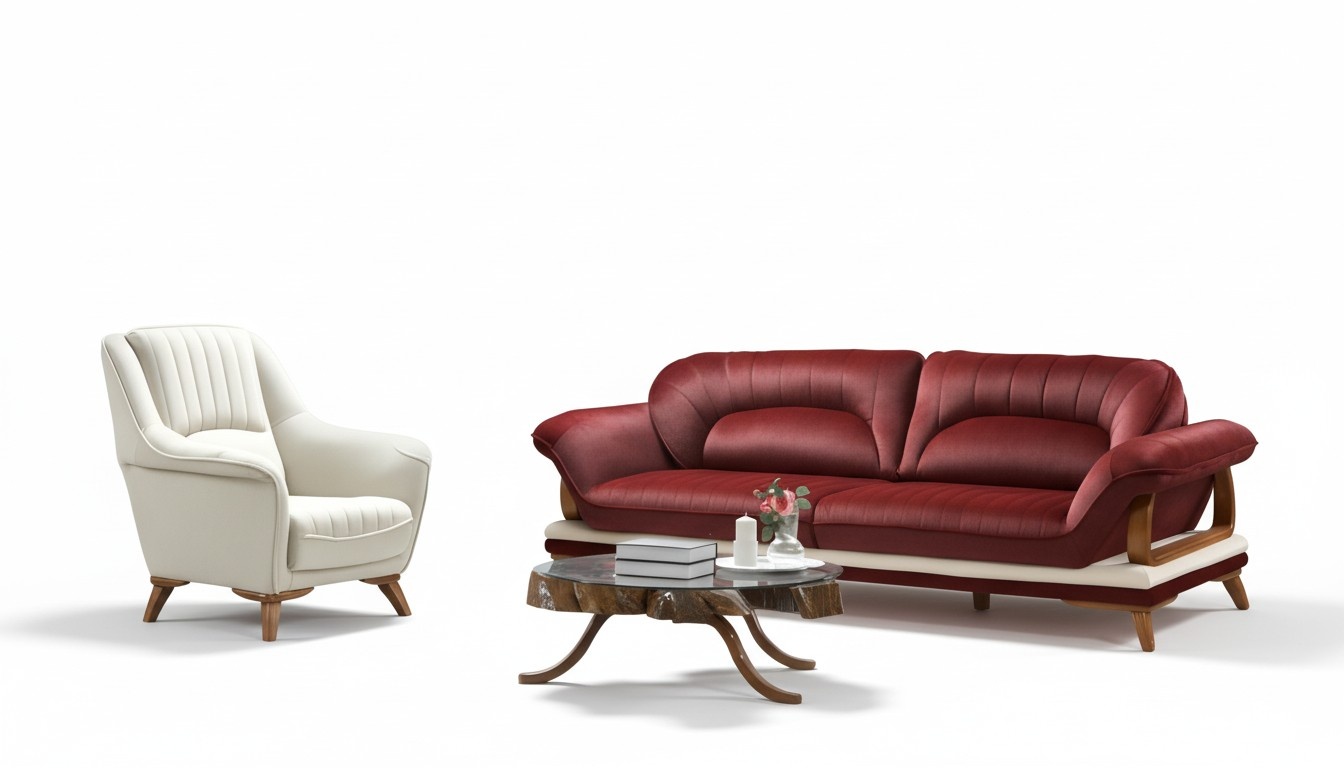 Sofa 3 Seater Design Armchair Upholstery Seat Classic Design Three Seater