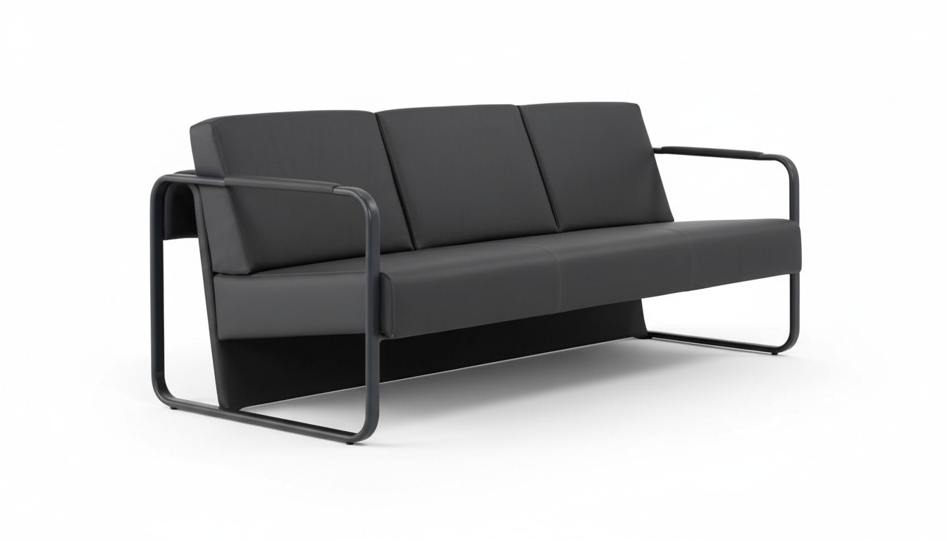 Sofa 3-seater Design Sofas Upholstered Seat Design Three-seater Modern Fabric Furniture