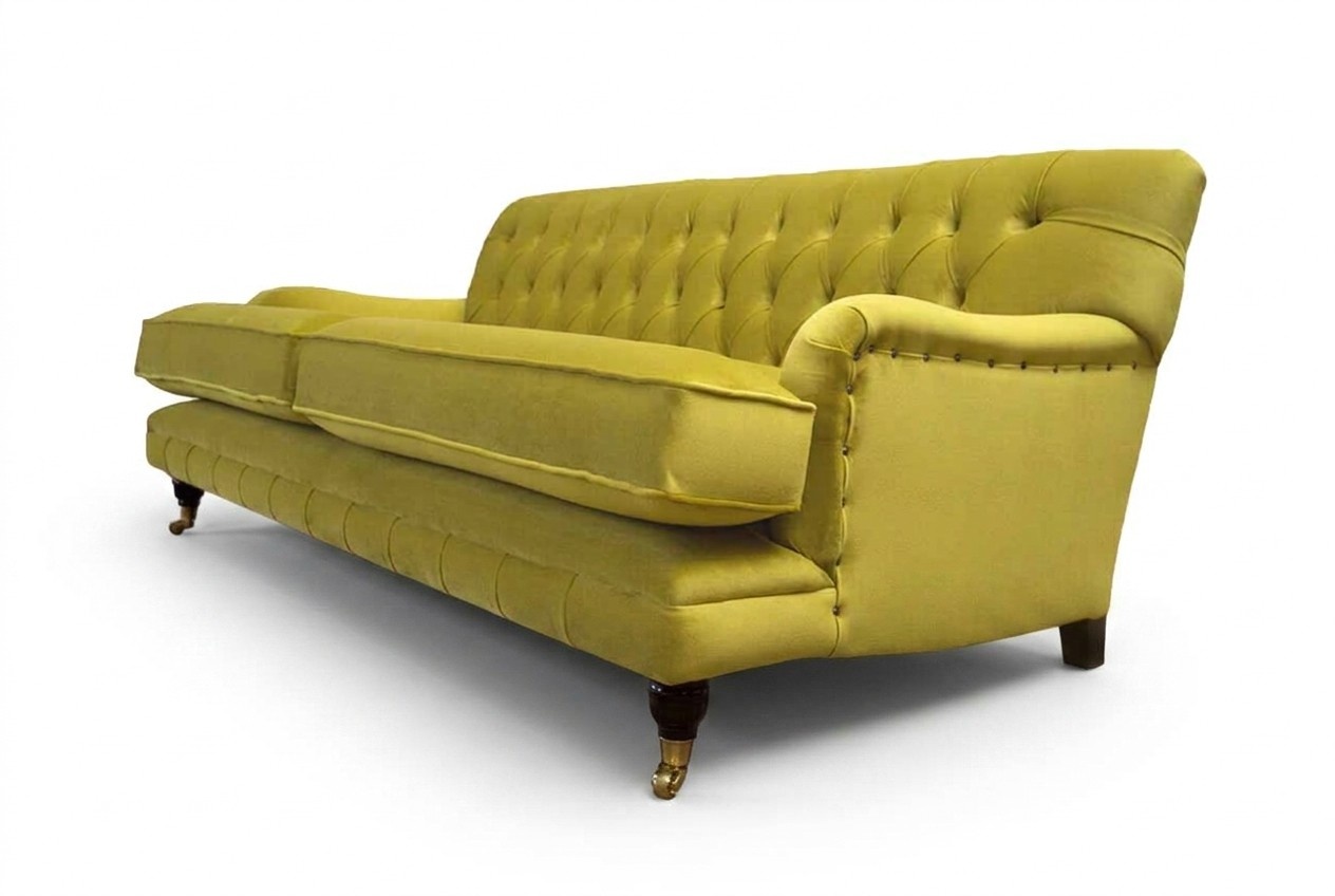 Sofa 3 Seater Fabric Three Seater Sofas Luxury Living Room Couch Textile