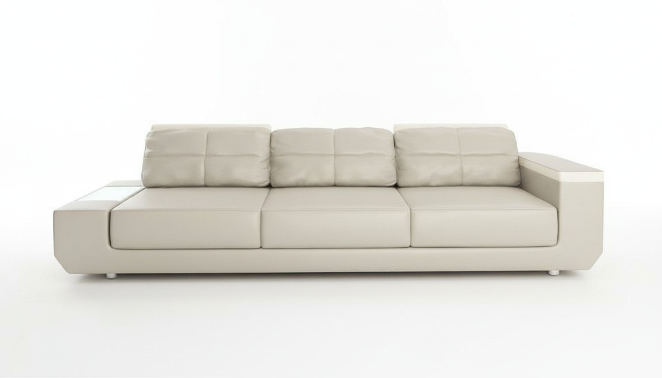 Sofa 3-piece Sofas Luxury Faux Leather Couches Big Upholstery Designer Furniture Three Seater