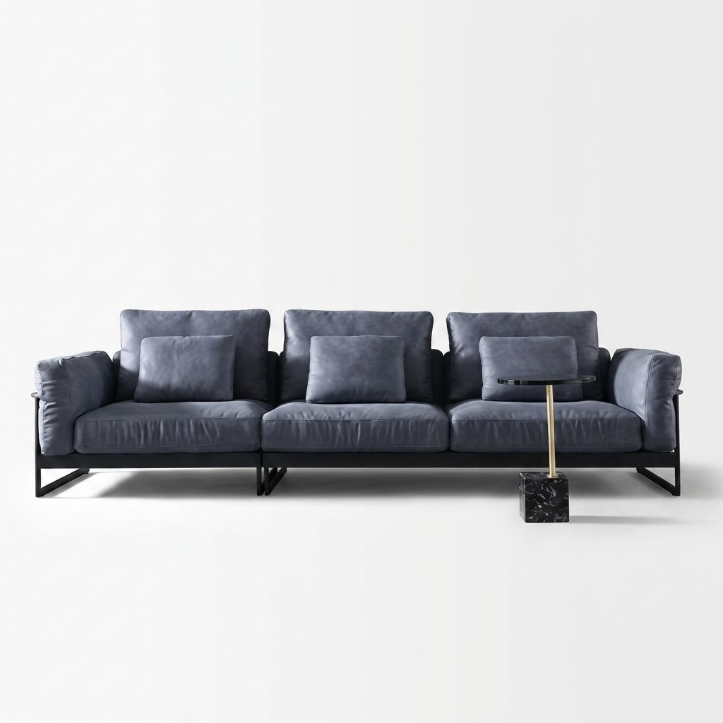 Sofa 4 Seater Big XXL Couch Sofas Couches Living Room Design Big Couches Leather