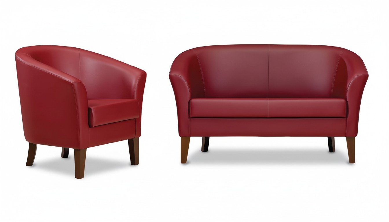 Sofa armchair 1-seater sofa upholstered sofa 2-seater office furniture design luxury