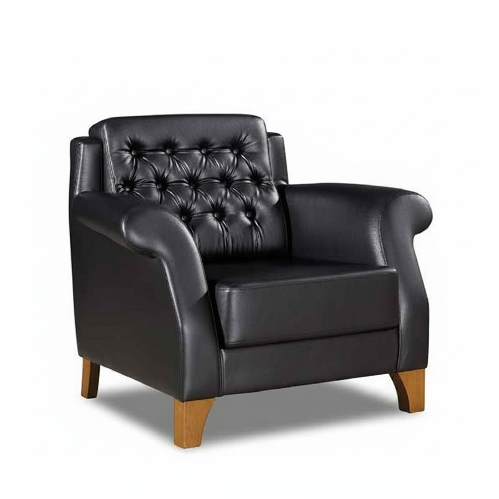 Sofa Armchair Recliner Upholstered Chair Swivel Couch Lounge Club Chesterfield