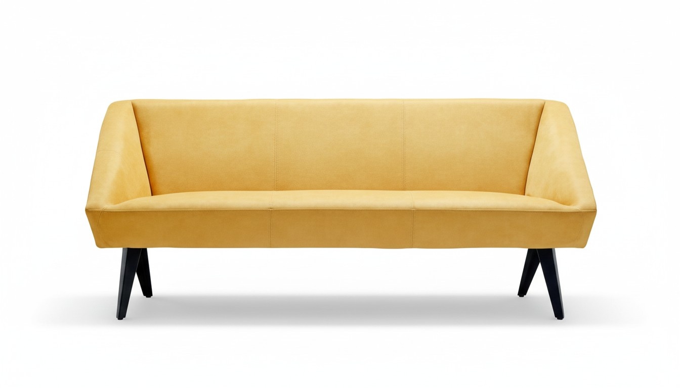 Sofa Armchair Sofa 3-seater Three-seater Textile Leather Office Furniture Furnishing