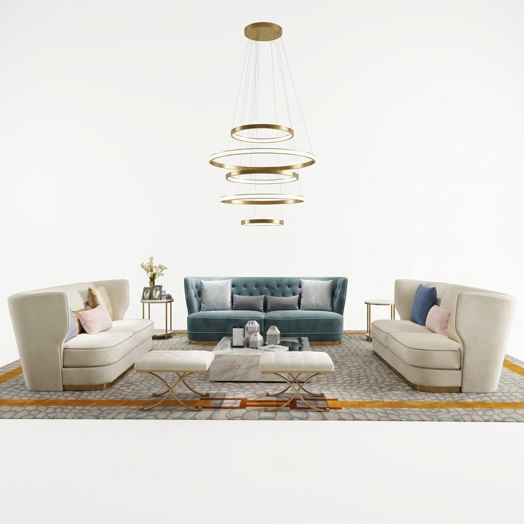 Sofa Couch 265cm Upholstery Sofas 4 Seater Textile big xxl Living Room Couches Leather