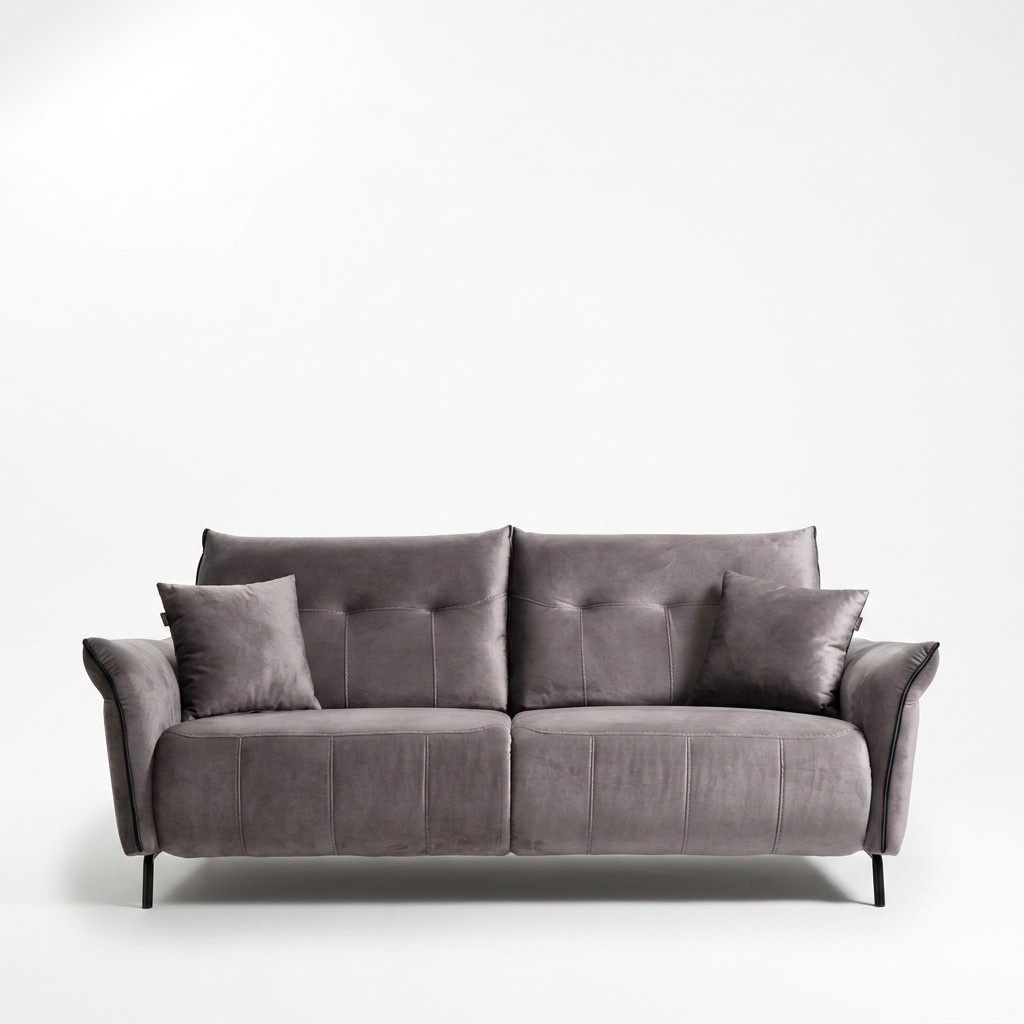 Sofa Couch Living Room Three-Seater Upholstered Sofa Luxury Design Furniture Modern Textile