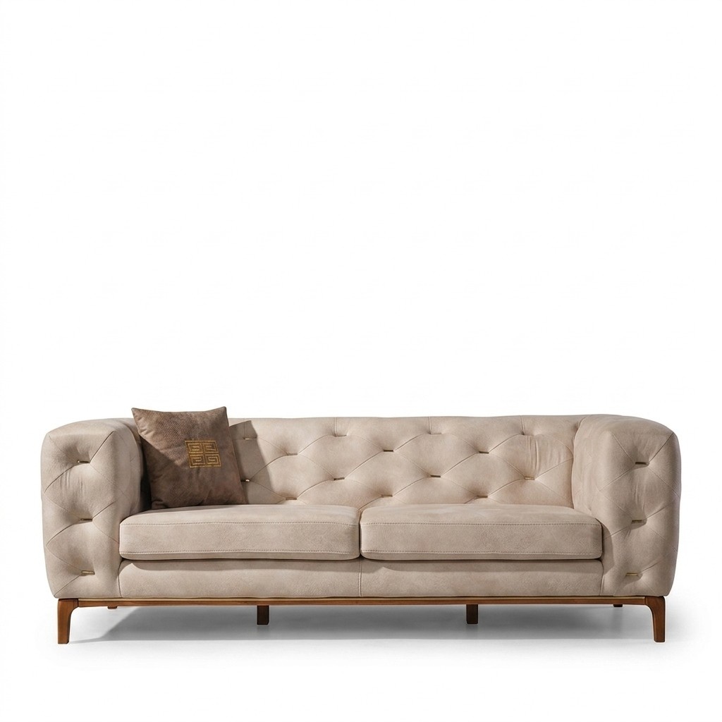 Sofa Couch Upholstered Lounge Couches Sofas Design Two-Seater Furniture Three-Seater