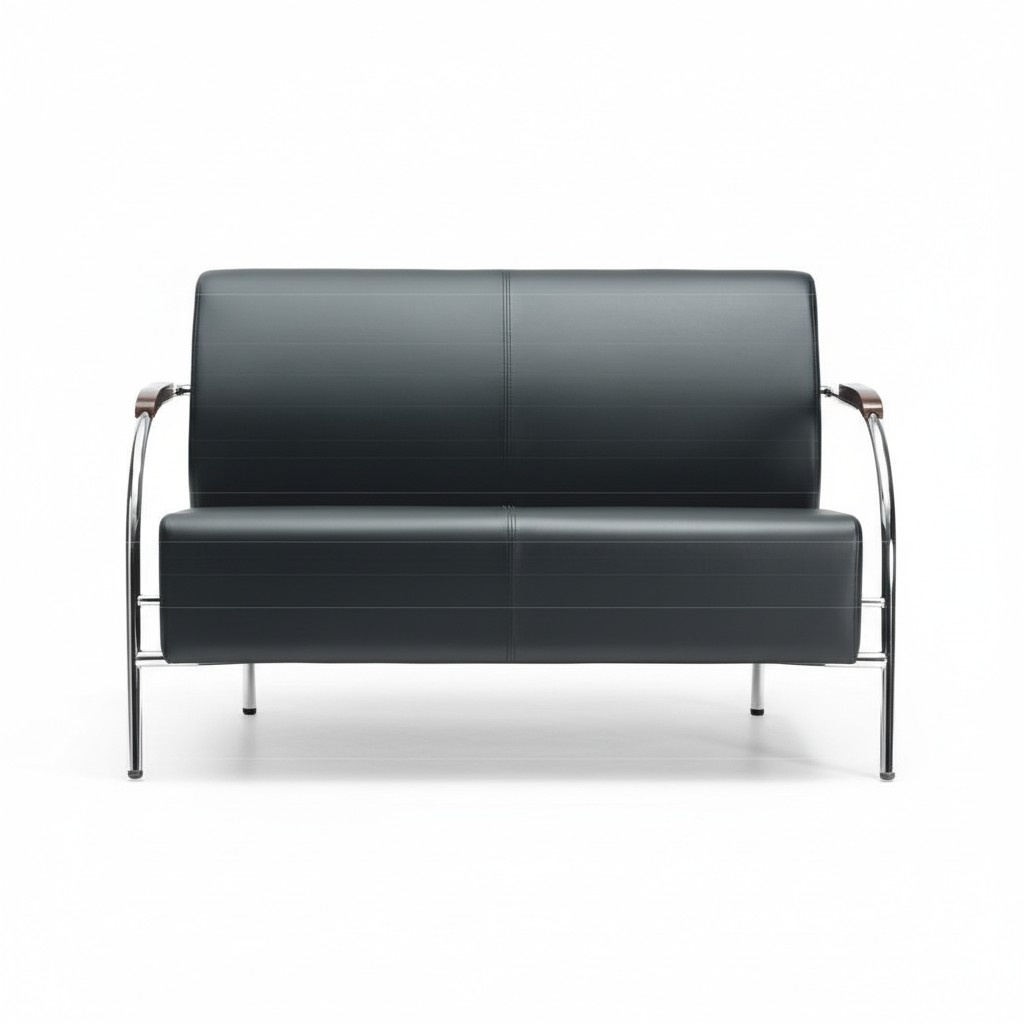 Sofa Design Sofas Couch Upholstered 2-Seater Sofas Black Couches Seat Fabric