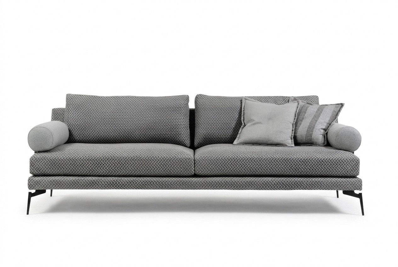 Sofa for the living room: Lines where comfort resides.