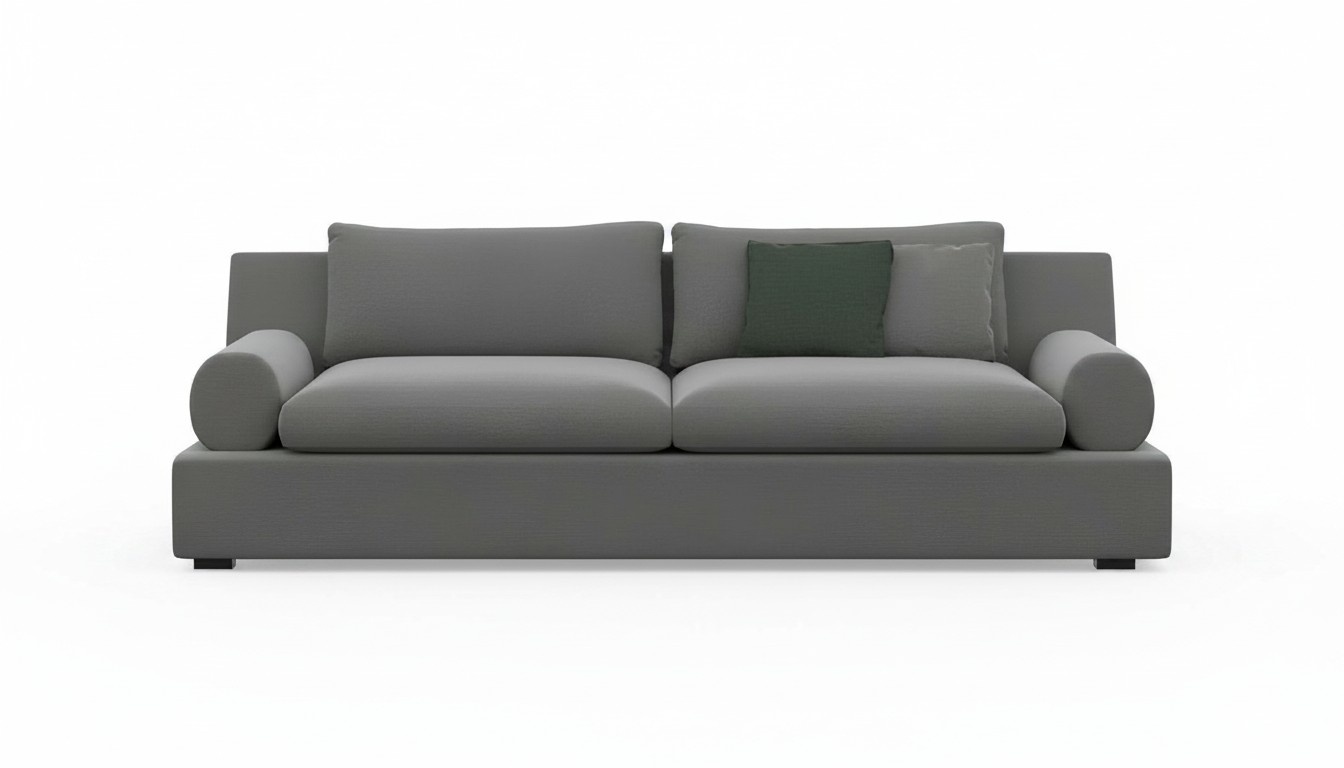 Sofa in modern design fits into any interior.