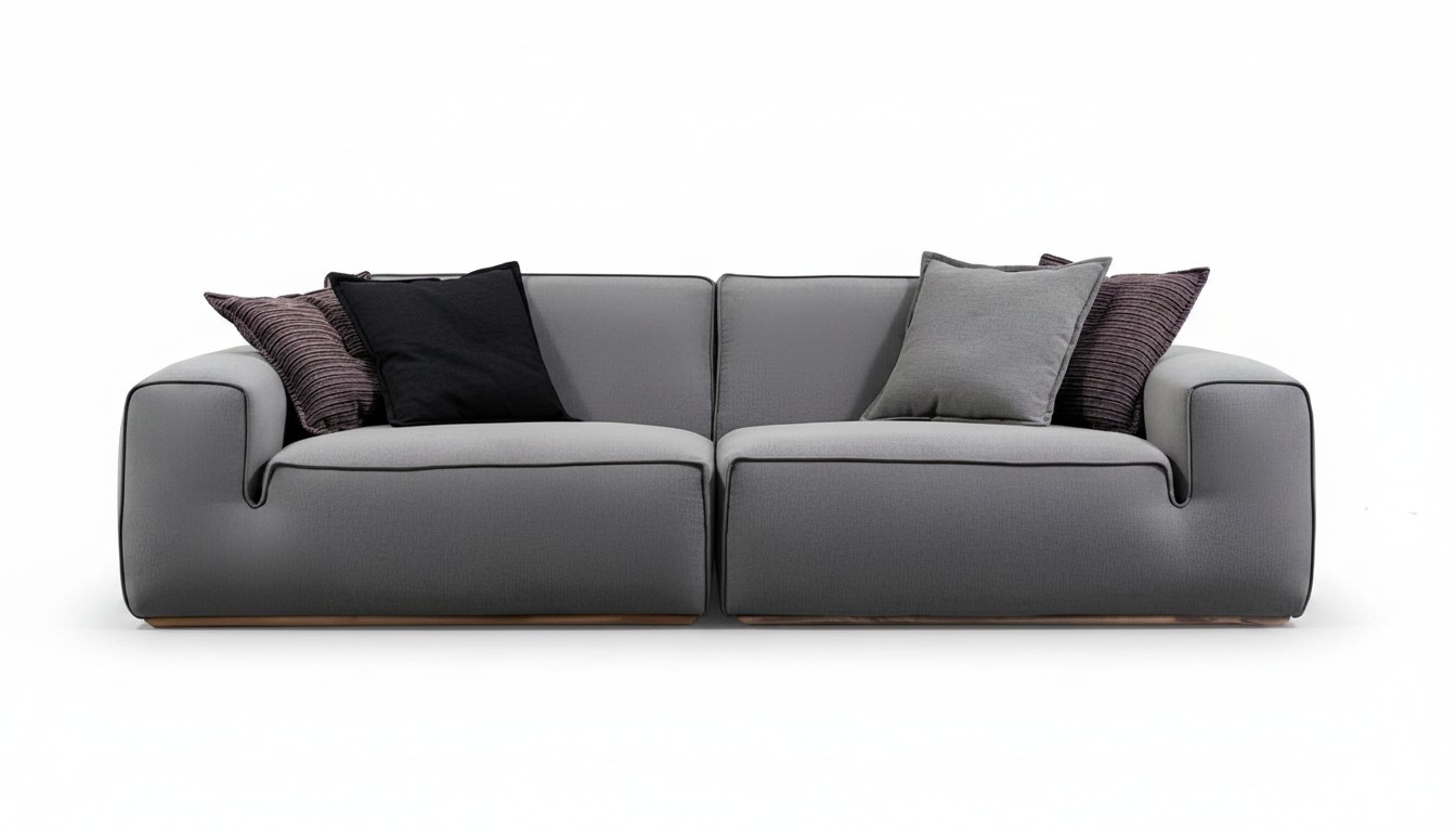 Sofa in modern design: beautiful, comfortable, and cozy.