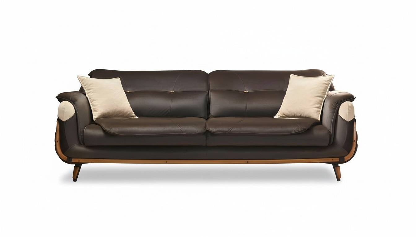 Sofa Living Room Furniture Three Seater Sofas Classic Fabric Couch Luxury