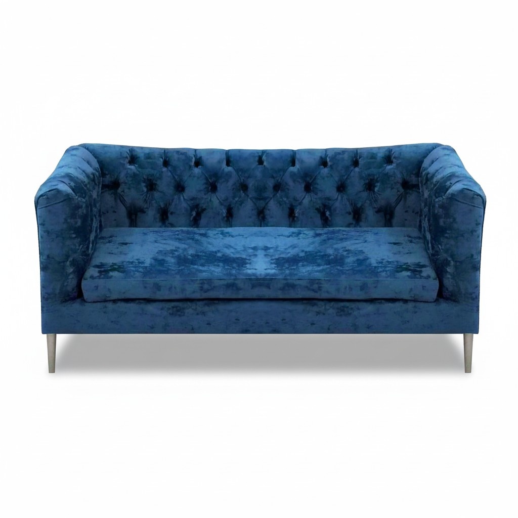 Two-Seater Sofa Modern Living Room Furniture Chesterfield Upholstered Furniture