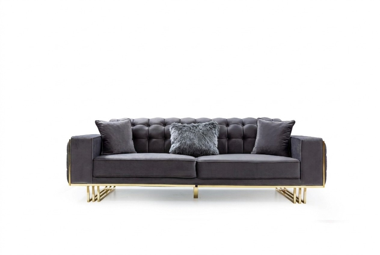 sofa luxury furniture living room feet 240cm couch sofas couches 3 seater