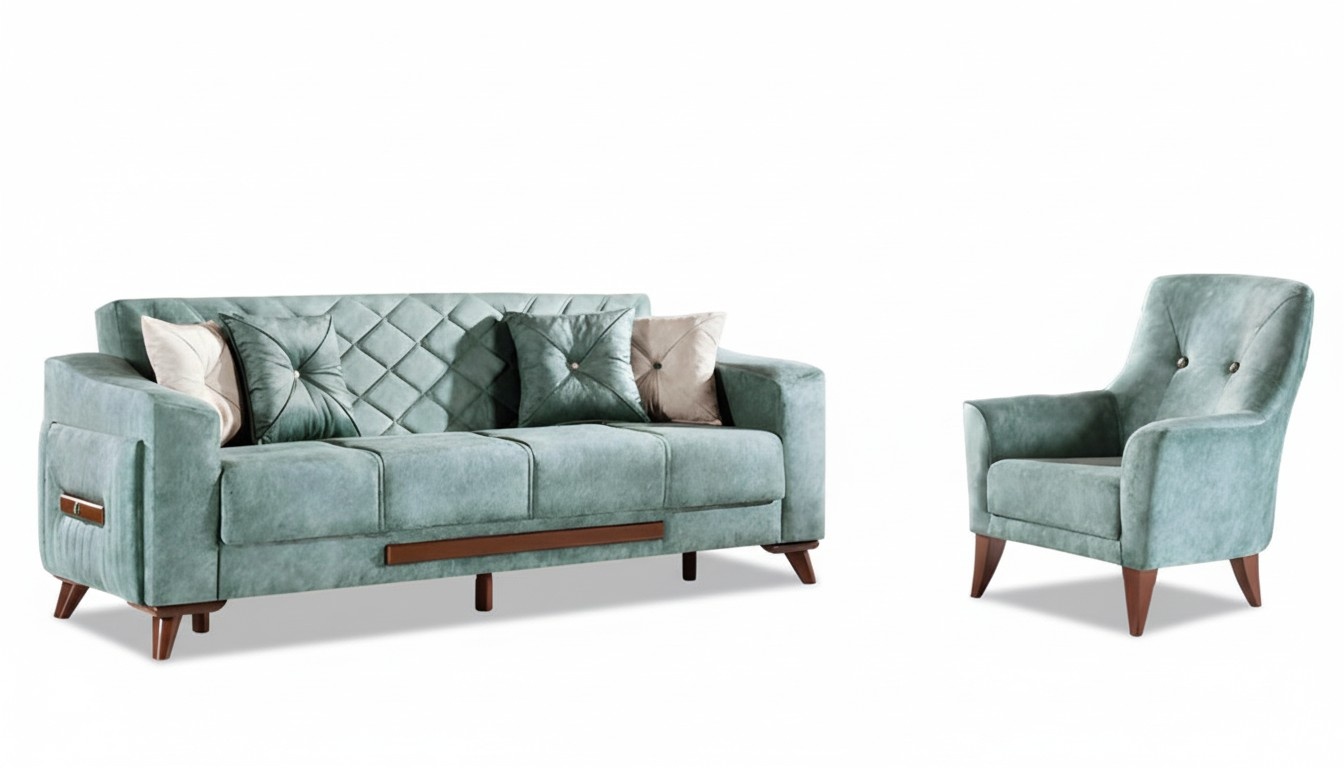 Sofa set 3+1 seat sofa armchair upholstery fabric textile