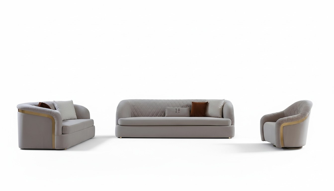 Sofa Set 321 Seater Set Design Sofa Group Couch Modern Luxury Upholstery New
