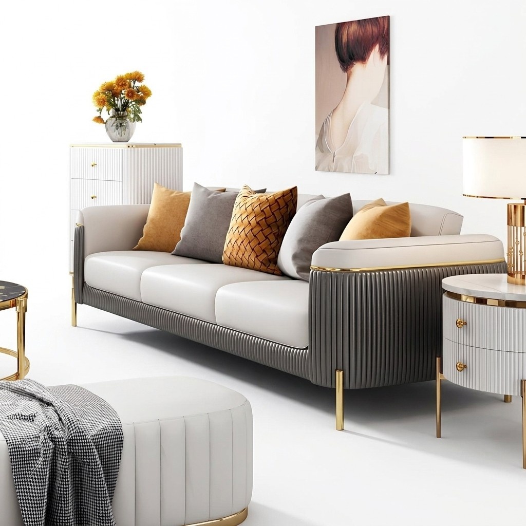 Sofa Set 321 Seater Set Design Sofa Upholstery Couchen Couch Modern Table New