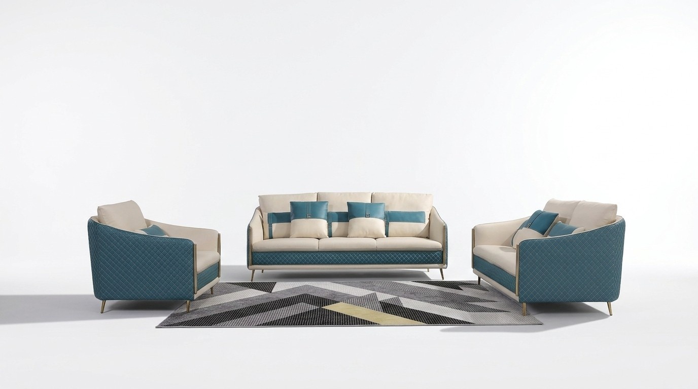 Sofa set 3 + 2 + 1 seater sofa seat couch upholstery set modern couches new