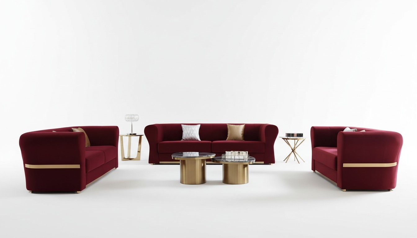 Sofa set 4+3+2 seater couch living landscape set design modern sofa new