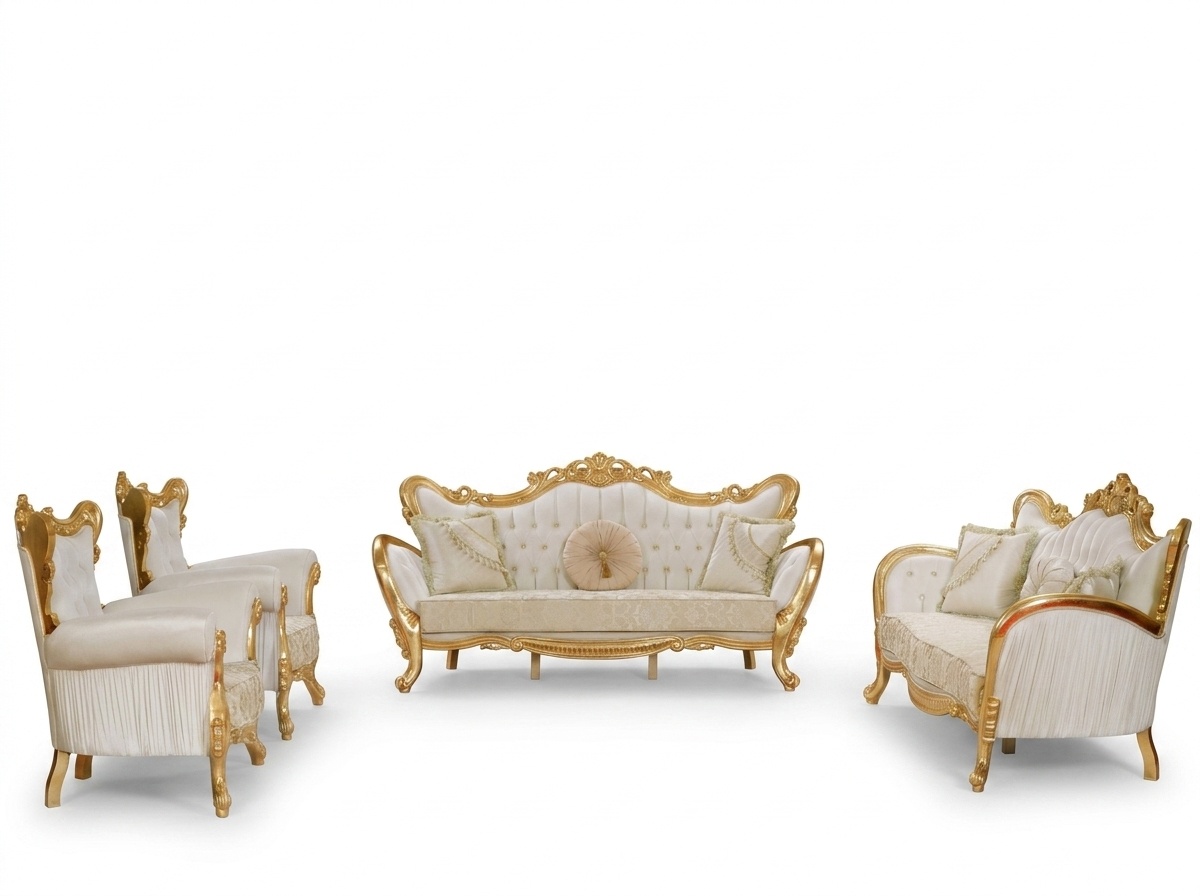 Sofa set couch 3+3+1+1 sofa couch upholstery furniture 4 pieces. set