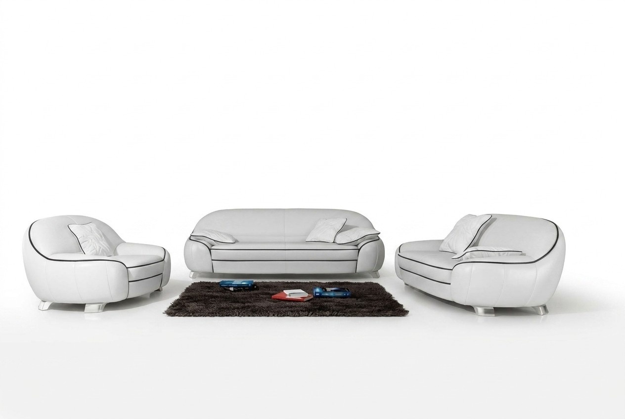 Sofa set couch cushions sofa set 3+2+1 leather couches complete 2705
