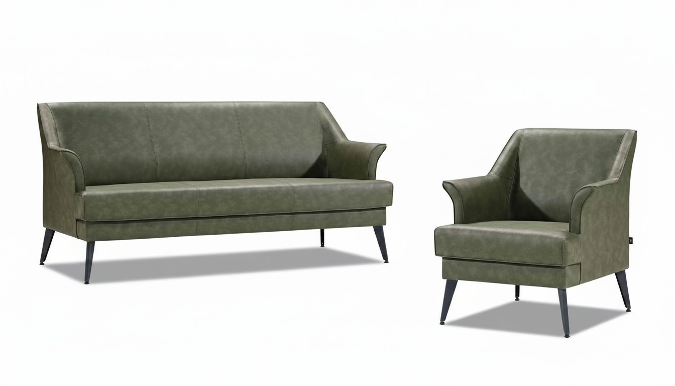 Living room sofa set 3 + 1 seat upholstered furniture 2-piece modern furniture