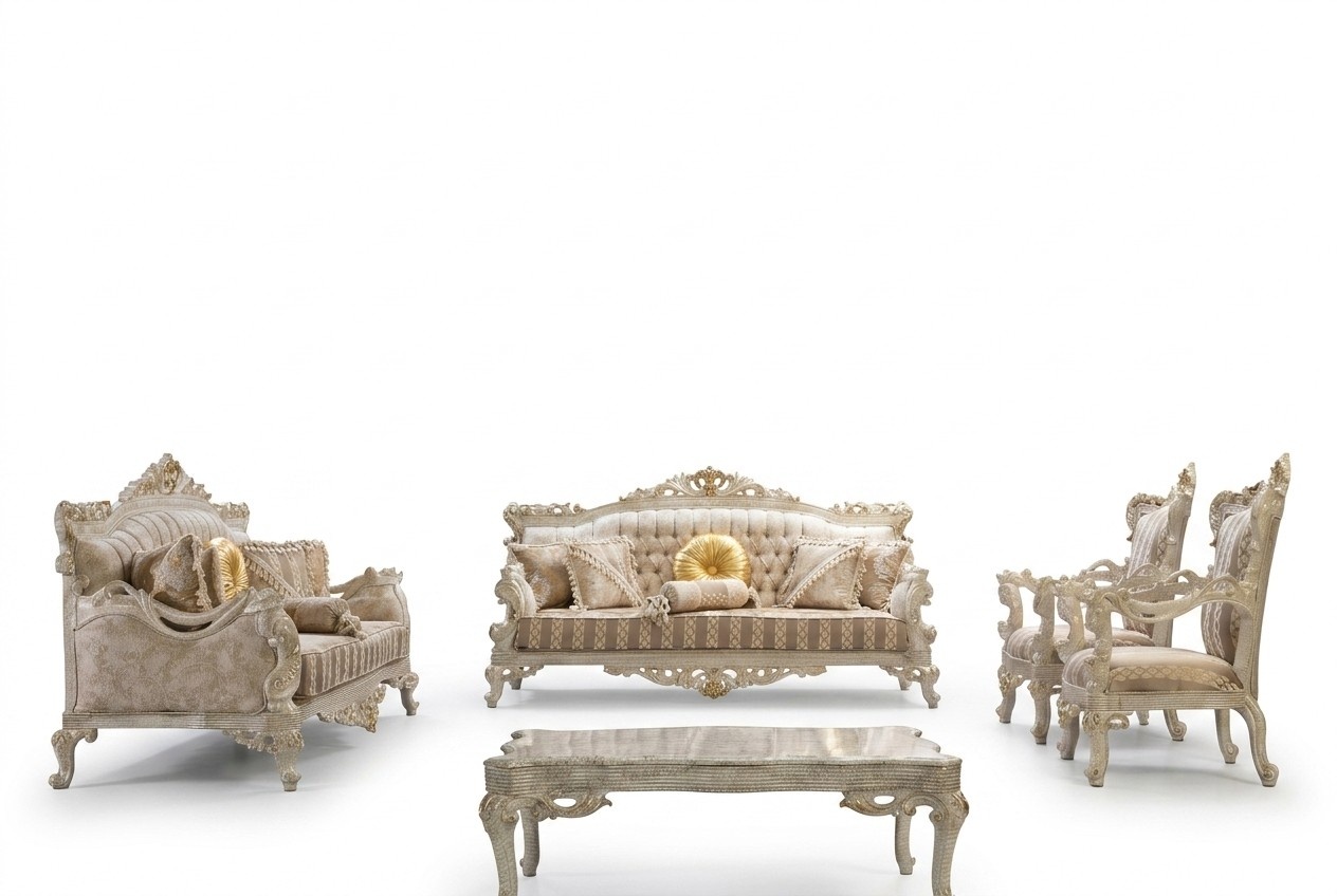 Sofa set Sofa Couch Sofas Couches Classic furniture 5 pieces. set of furniture