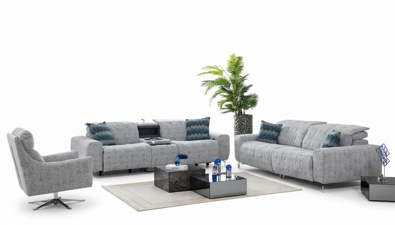 Sofa set 2+2+1 seater design sofa upholstered couches modern set