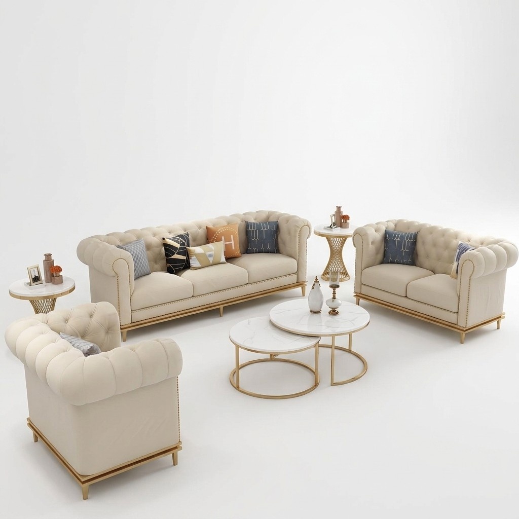 Sofa set 321 seater set design sofa upholstery couches couch modern luxury new
