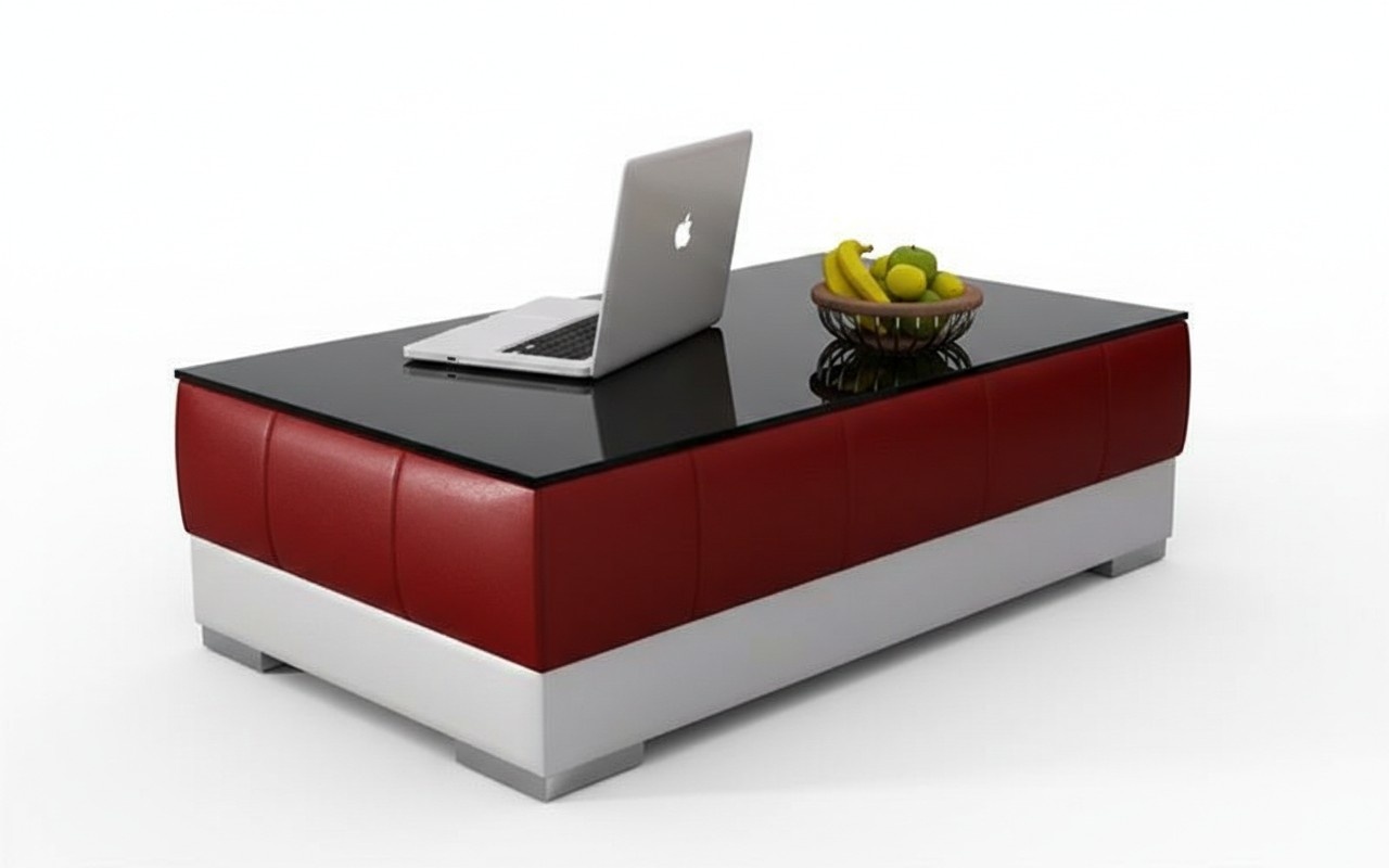 Sofa Table Design Living Room Leather Coffee Glass Couch Upholstery Side Table