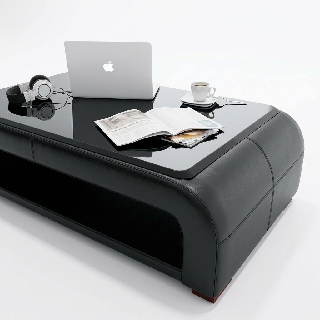 Sofa Table Design Table Living Room Glass Leather Couch Side Sofa Coffee Tables