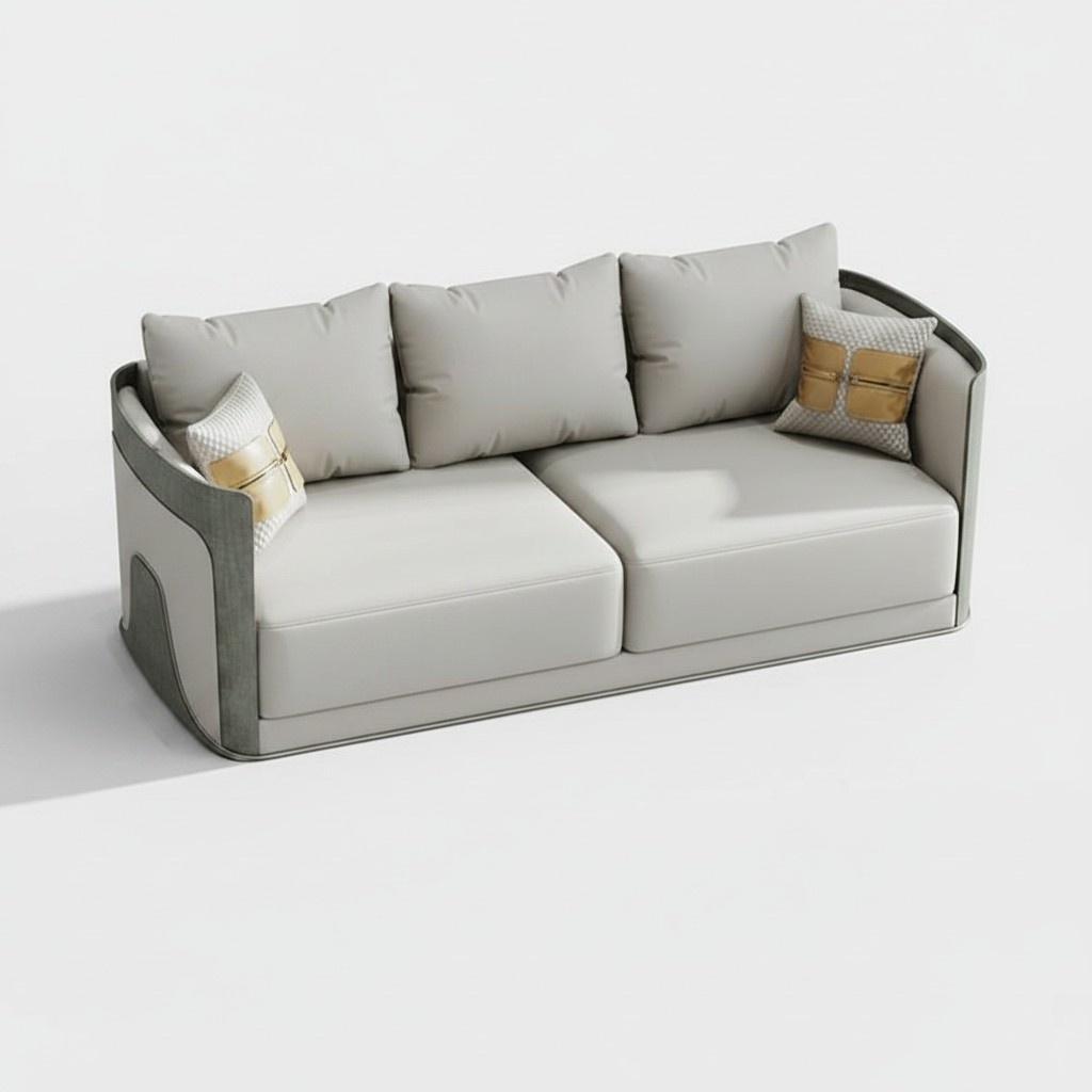 Sofa three-seater couch classic new upholstery 3-seater leather couches