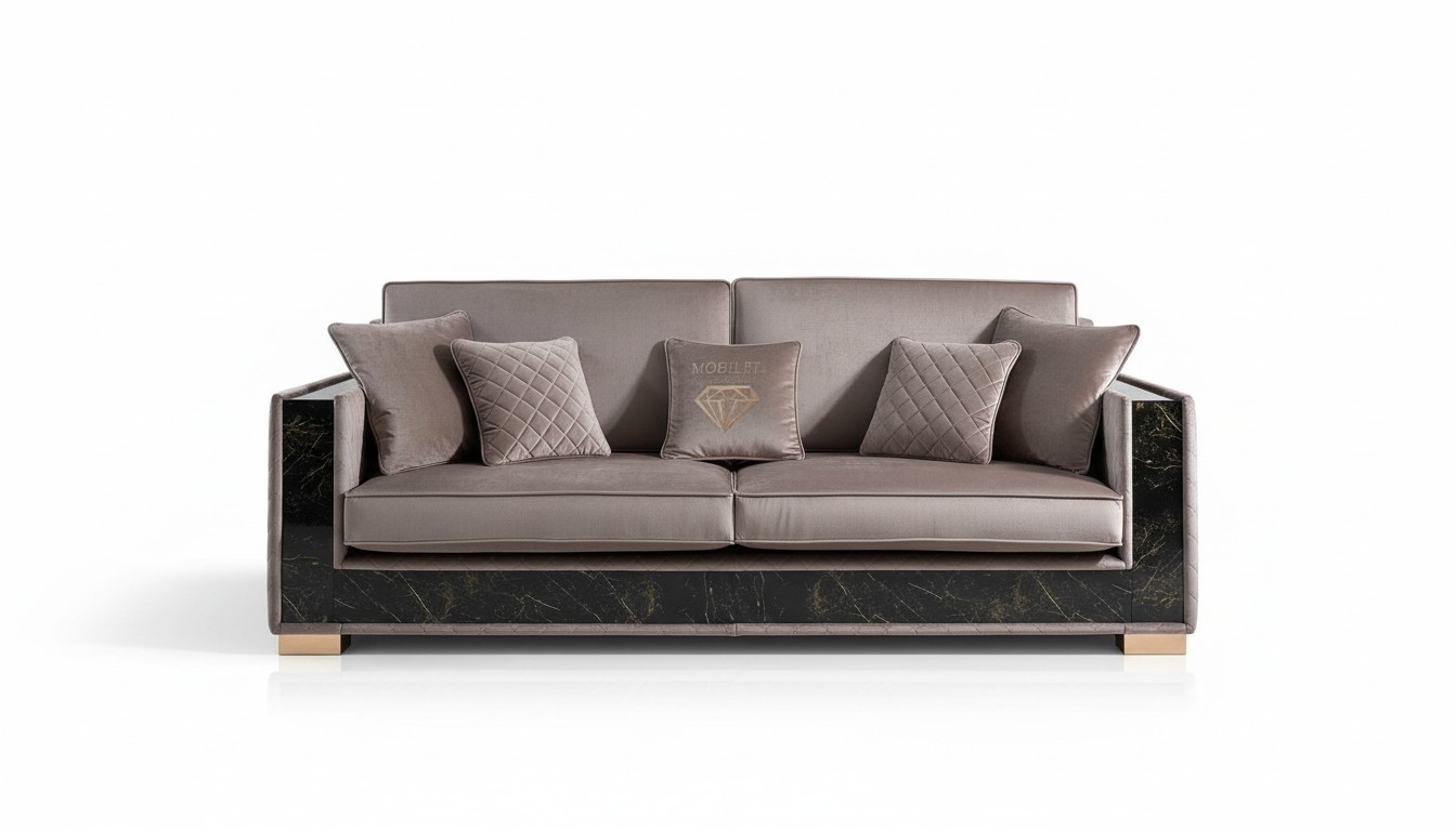 Sofa three-seater couch upholstery design seat sofas room furniture fabric 3-seater modern