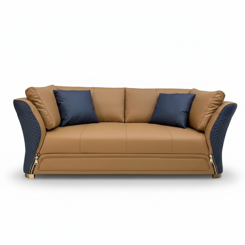 Sofa three-seater couch upholstery design seat sofas room furniture modern leather 3-seater