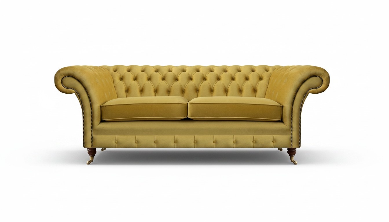 Sofa two seater couch chesterfield living room modern furniture upholstered furniture
